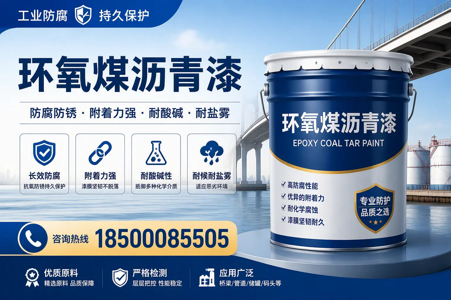 如何选择高品质环氧煤沥青漆？保定用户的选型指南